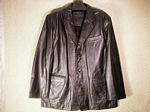 Men's Leather Blazer
