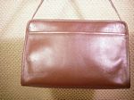 Top Zip Leather Handbag