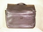 Mid Sized Leather Briefcase/Tote