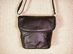 Small Size Black Leather Purse