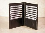 Leather Card and Passport Wallet