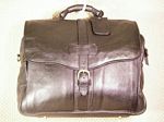 Mid Sized Leather Euro-Travel Bag