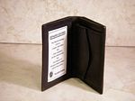 Leather card & coin case