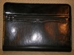 Top Zip Leather Document Case