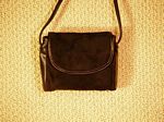 Petite Suede Leather Handbag